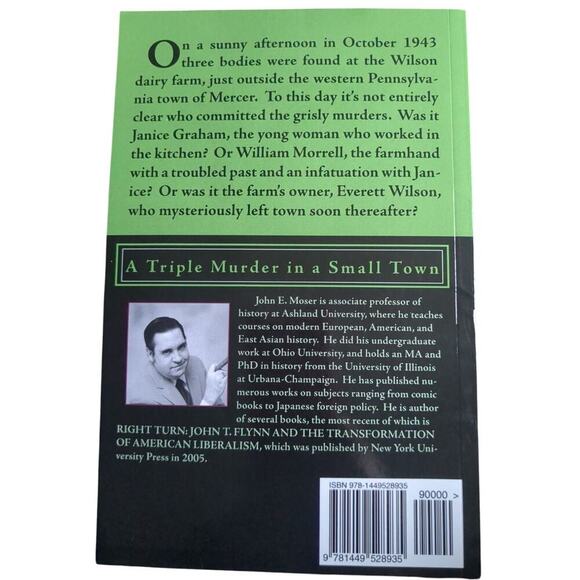 The Murders At The Wilson Farm By John E. Moser - Picture 2 of 2